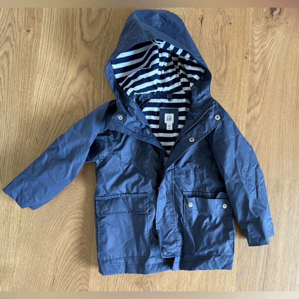 GAP Kids Navy Blue Raincoat